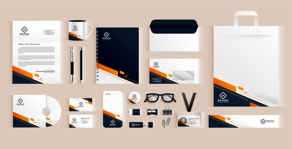 une identité visuelle de marque complète 