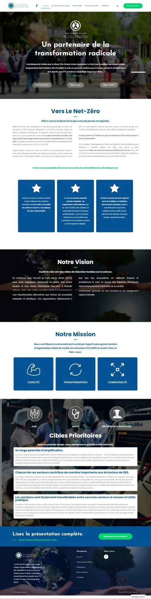 climateactionaccelerator.org Home page scaled 1 Latest achievements 2025