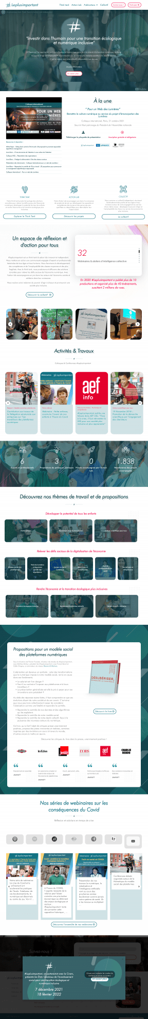 screencapture leplusimportant org 2022 04 14 11 33 42 Latest projects 2025