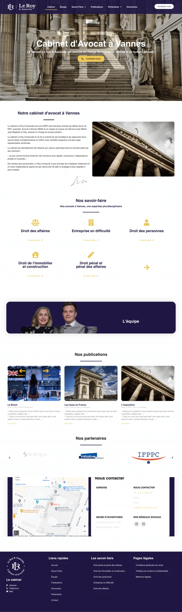 screencapture leroyetassocies accueil 2022 04 14 11 20 54 Latest projects 2025
