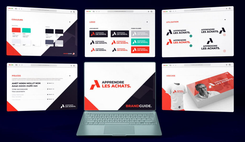 mockup ala Refonte web : Une seconde jeunesse pour Apprendre les achats 2025