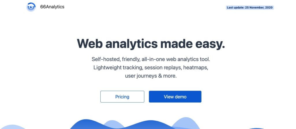 Outil d'auto-hébergeur et d'analyse Web tout-en-un.