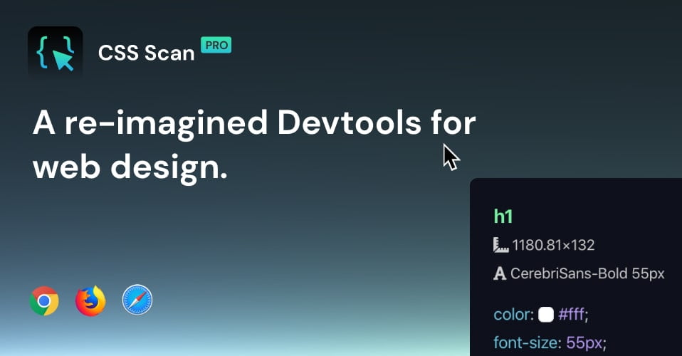 A redesigned Devtools for web design.