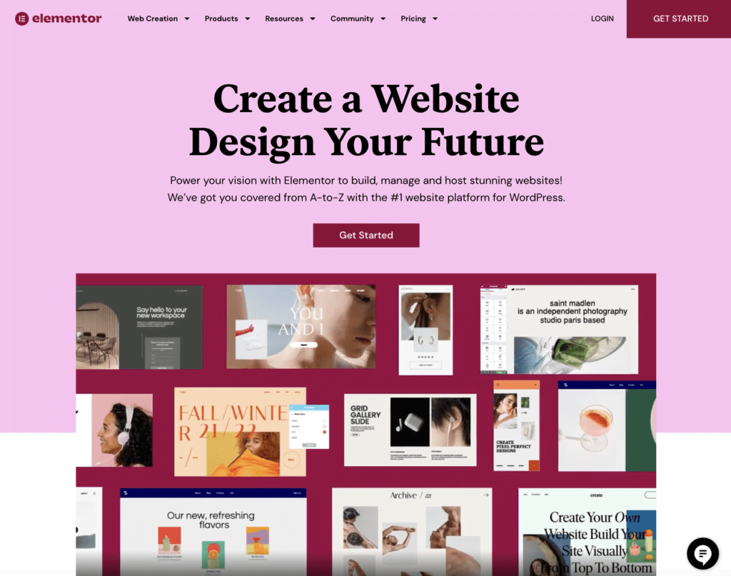 Créer un site internet avec Elementor