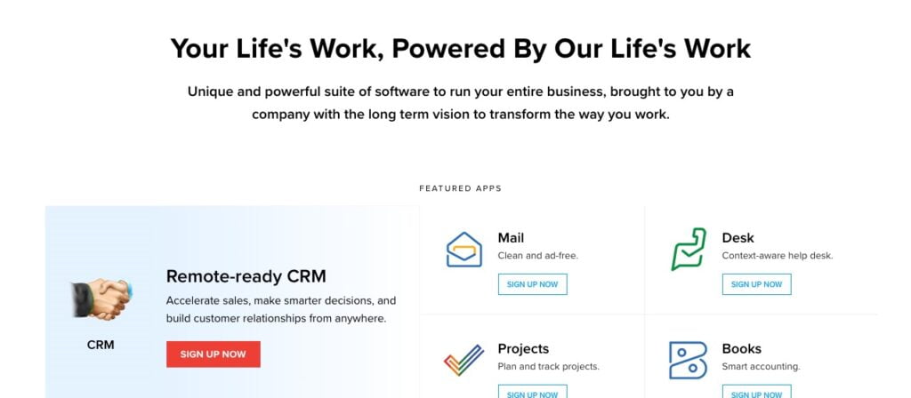 Suite unique et puissante de logiciels pour gérer l'ensemble de votre entreprise.