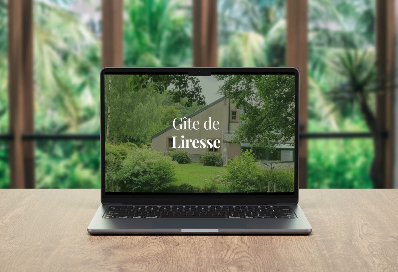 gitedeliresse mockup e1711710709343 Gîte de Liresse : Un site Wordpress pour un havre de paix en Belgique 2025