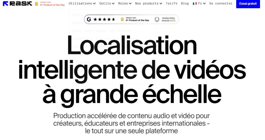 Rask ai site web