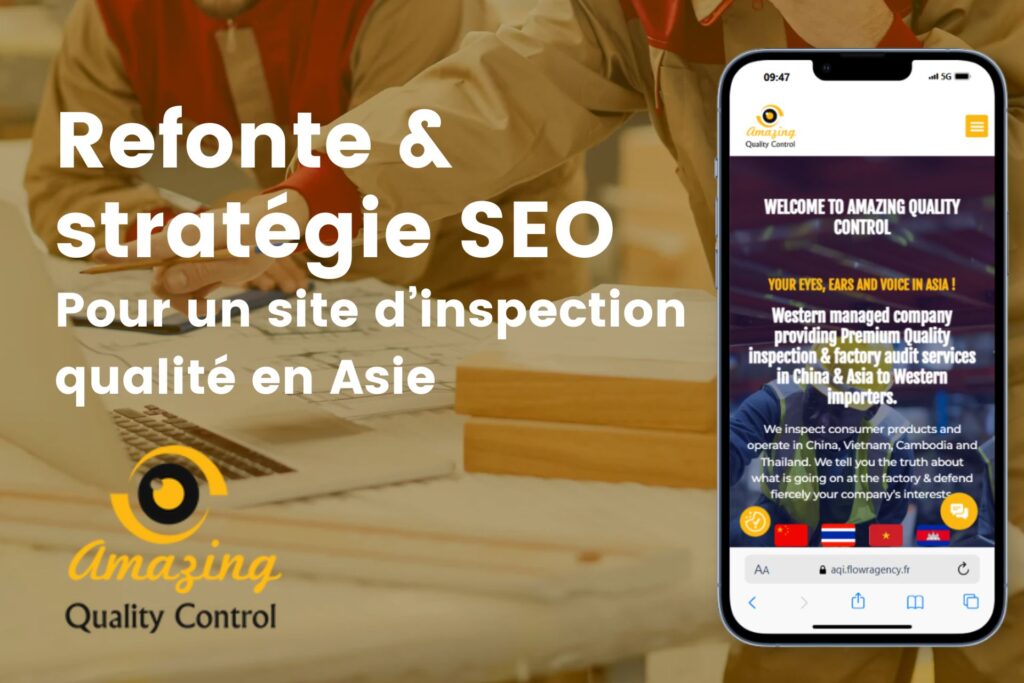 Refonte web et stratégie SEO Amazing quality control