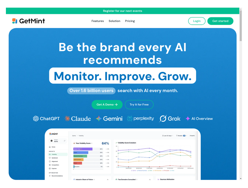 GEO (Generative Engine Optimization) : Maîtriser l'optimisation web à l'ère de l'IA et des LLM 7 Getmint