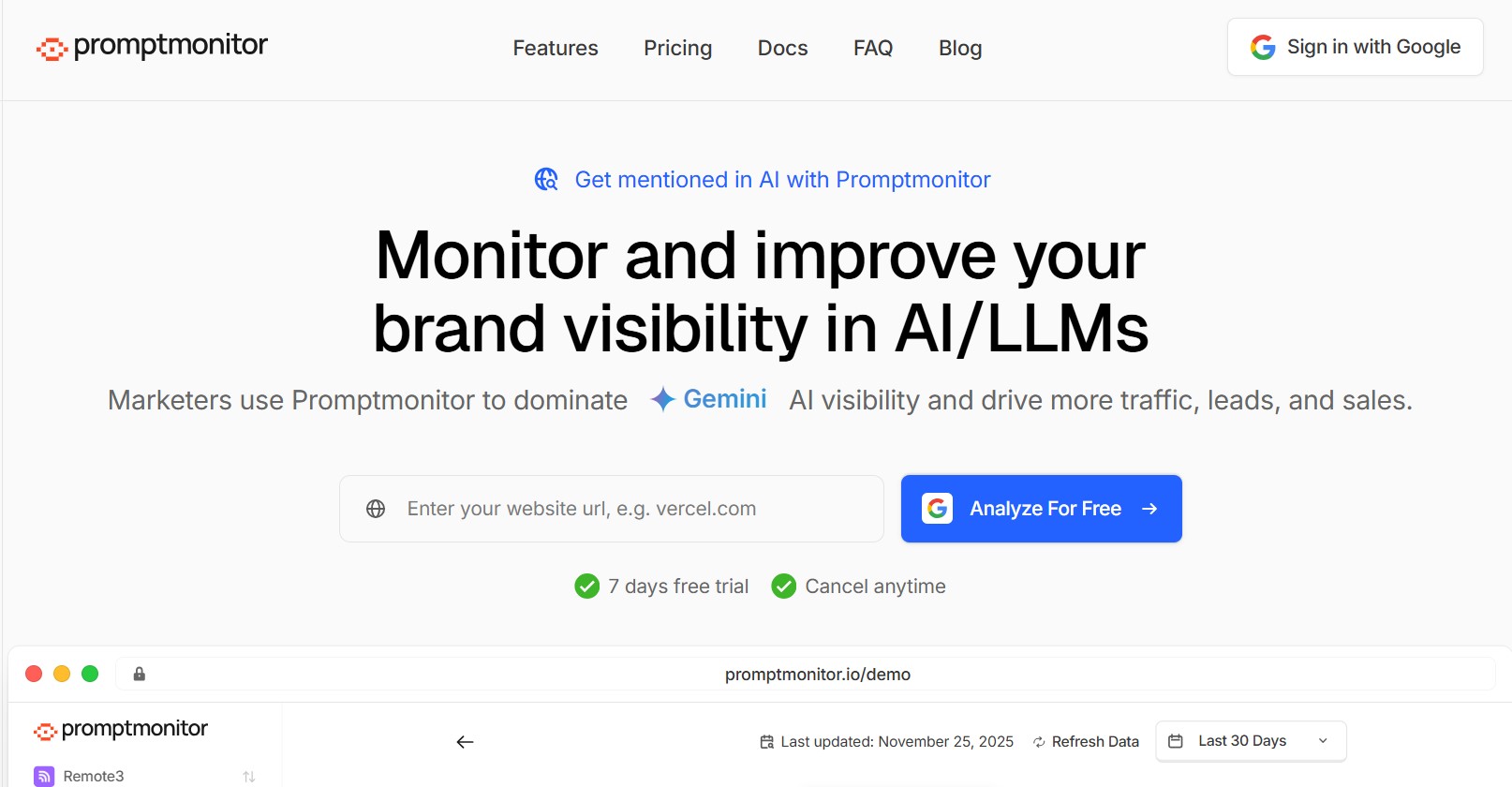 GEO (Generative Engine Optimization) : Maîtriser l'optimisation web à l'ère de l'IA et des LLM 14 Promptmonitor