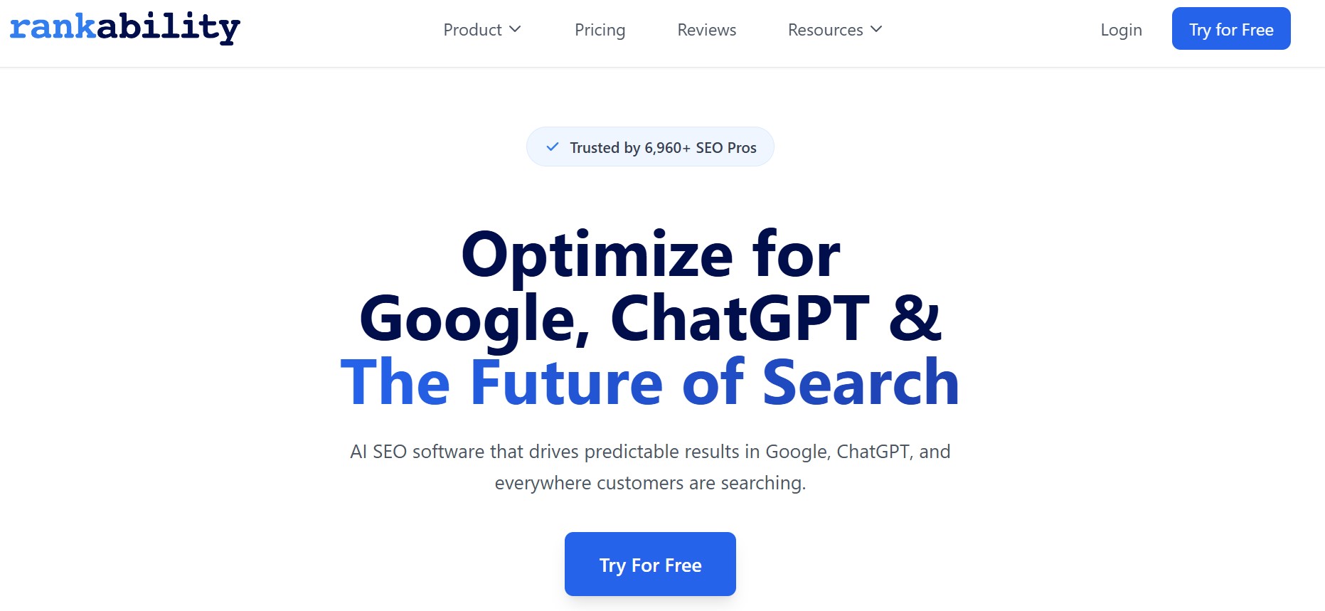 GEO (Generative Engine Optimization) : Maîtriser l'optimisation web à l'ère de l'IA et des LLM 16 Rankability