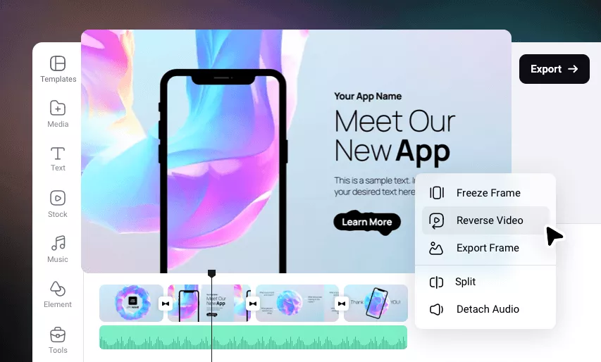 Flexclip, outil de montage vidéo IA