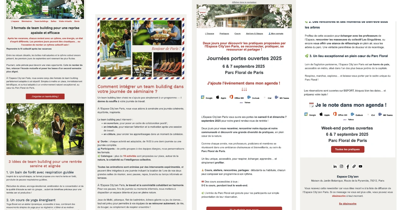 newsletter Cityzen Emailing 2026