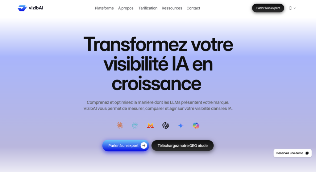 VizibAI AI GEO visibility software