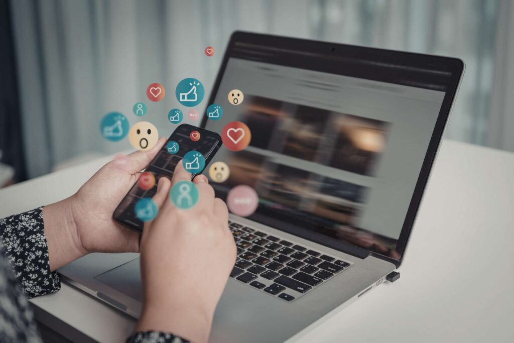 Social media management for businesses