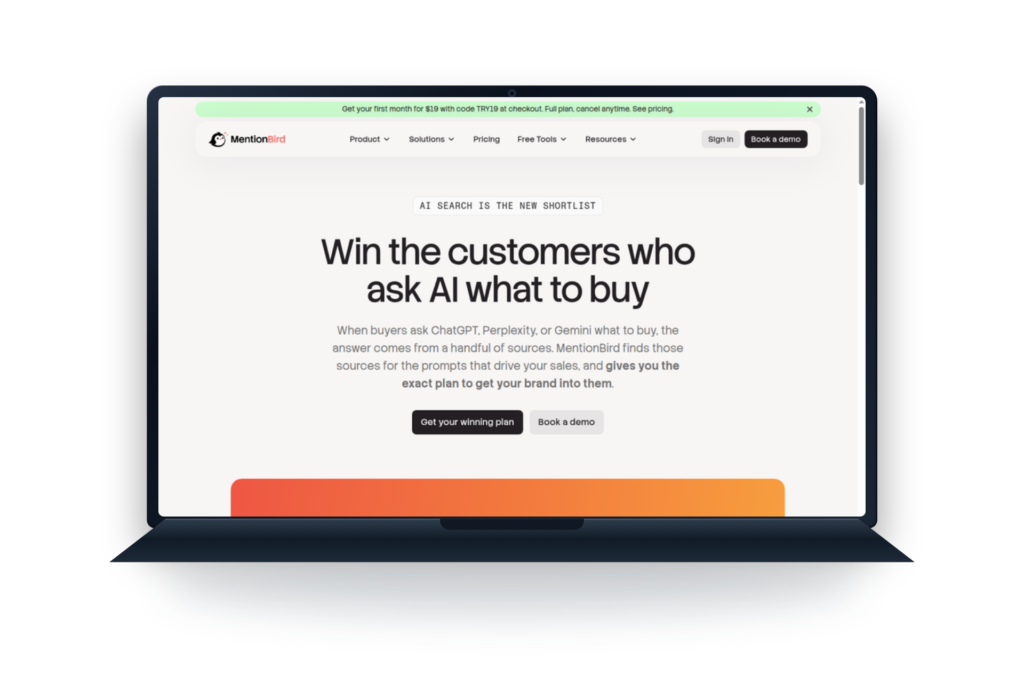 MentionBird AI, GEO software