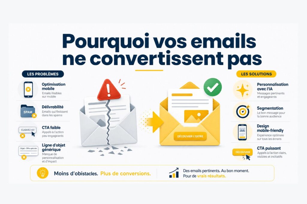 Email marketing - Why your email campaigns are not converting 