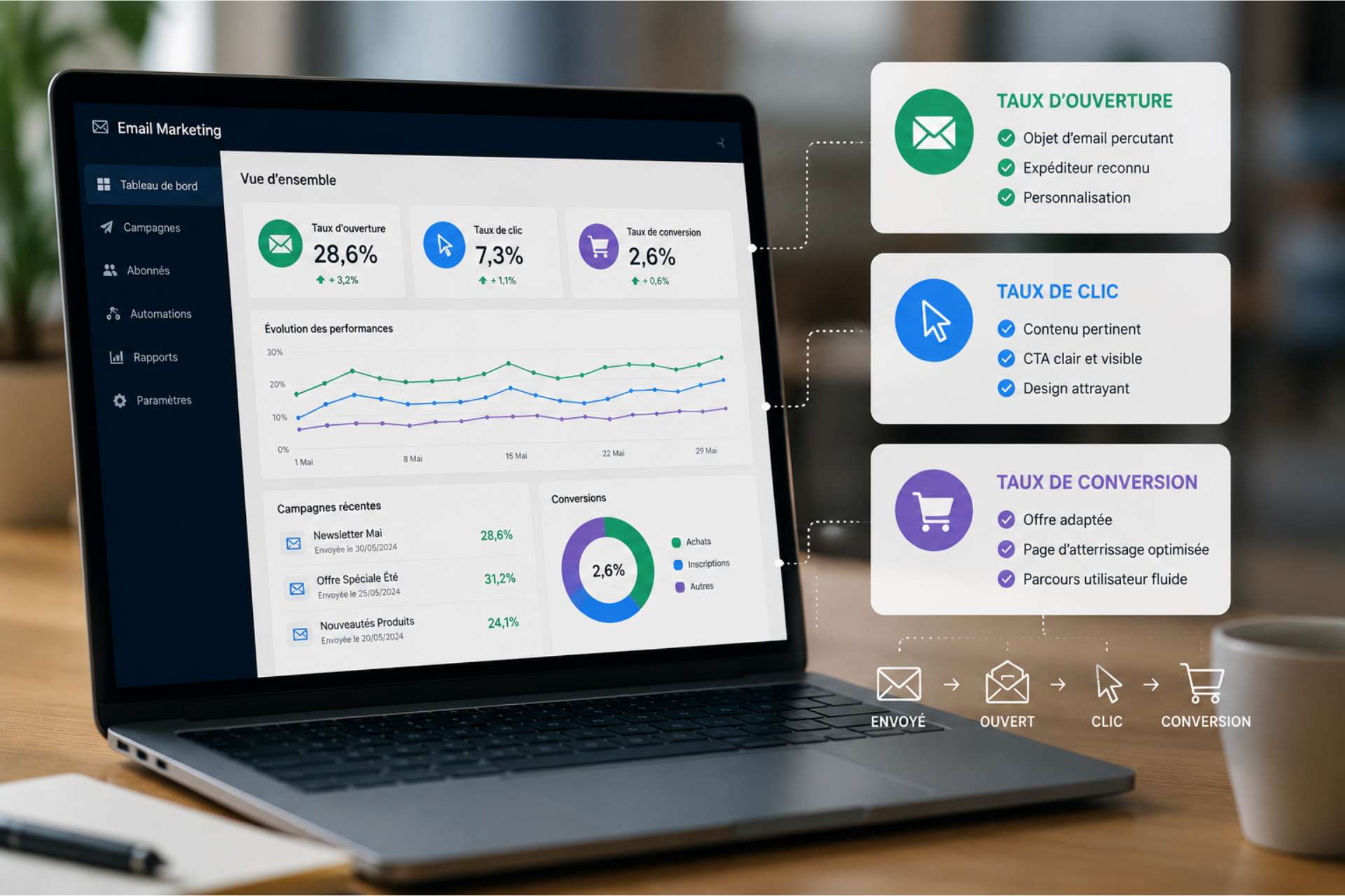 Open Rates, Click-Through Rates, Conversion Rates: How to Improve Your Email Marketing KPIs? 1 Email marketing KPIs