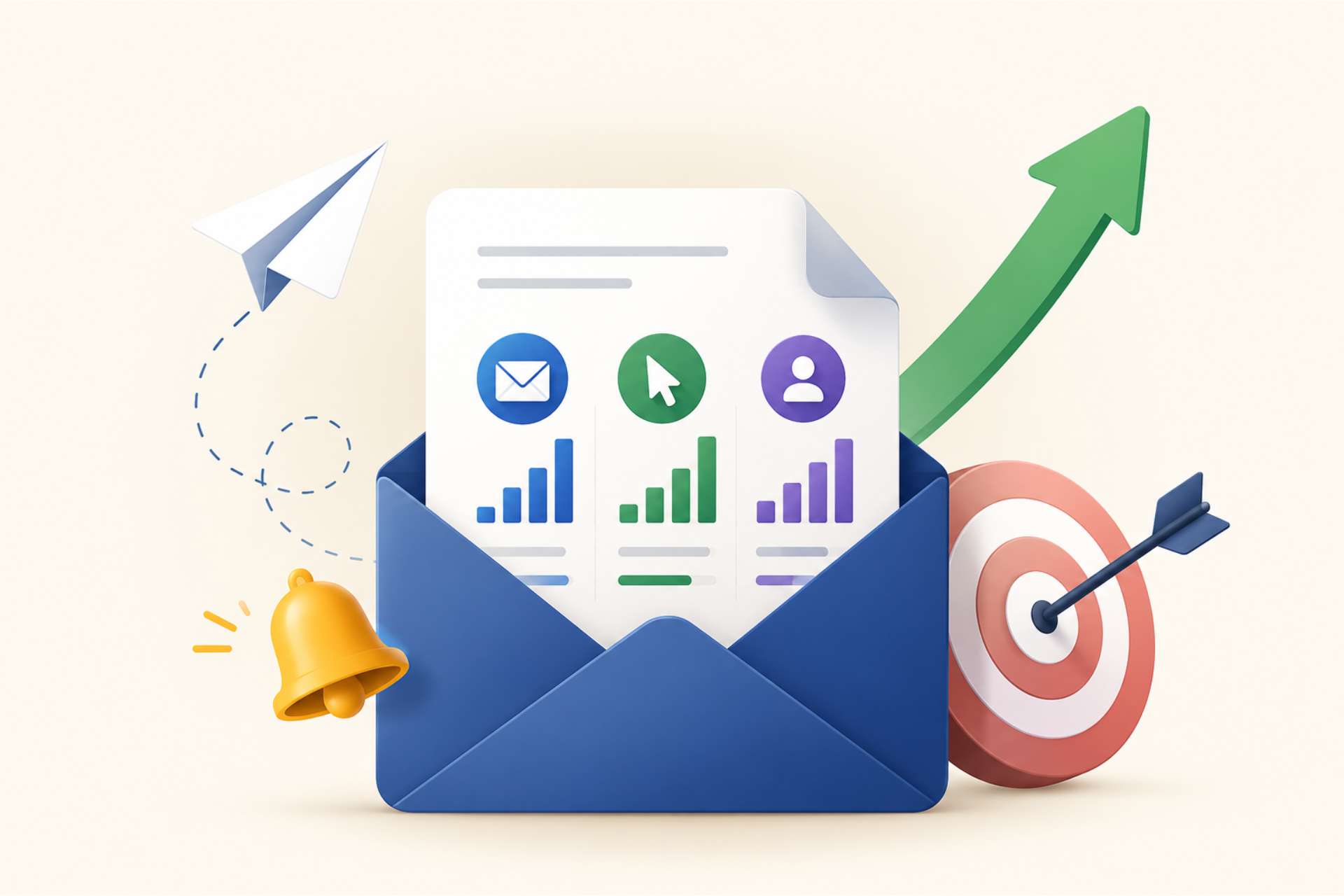Open rate, click-through rate, conversion rate: how to improve your email marketing KPIs? 3 email marketing 2026