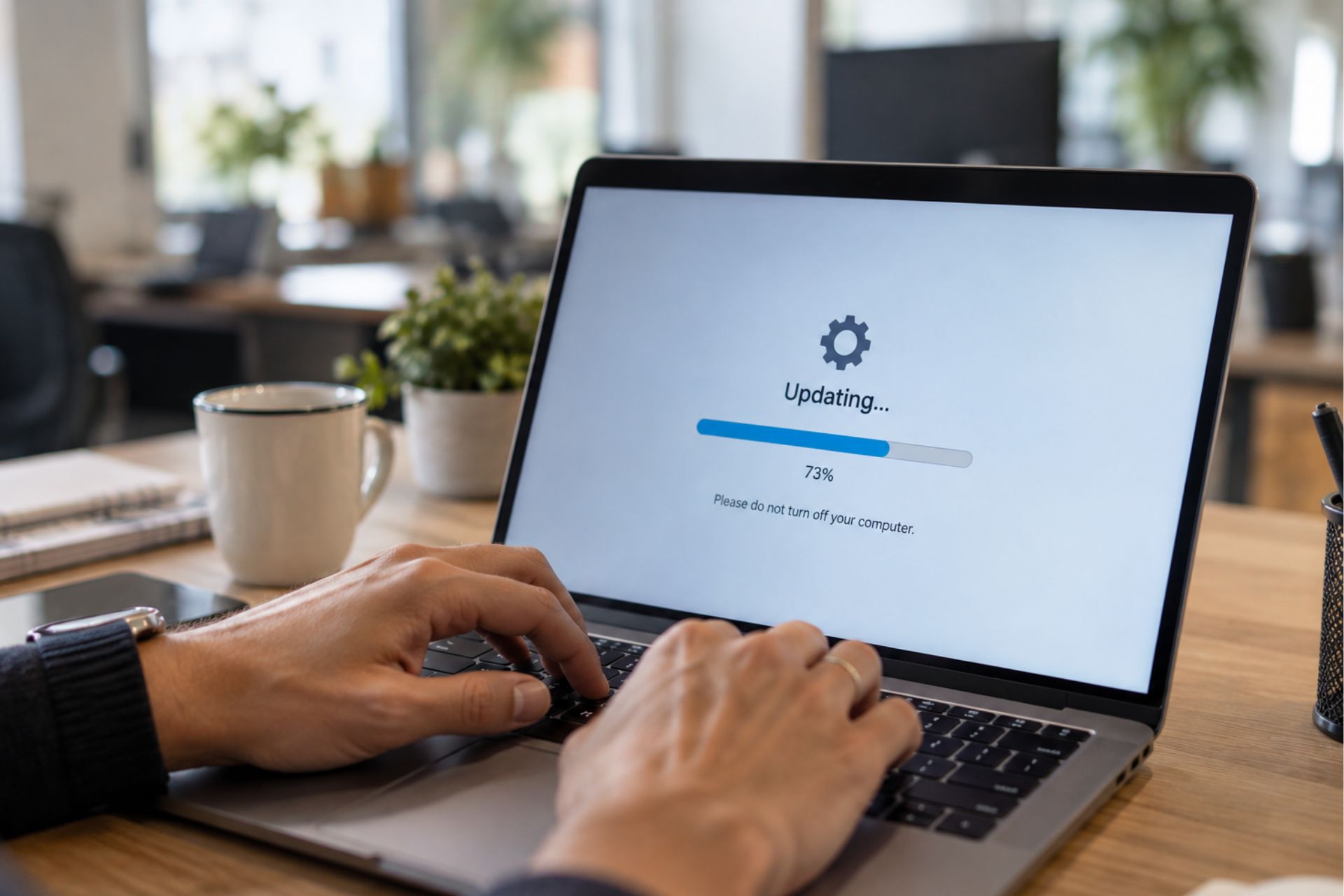 Mise à jour de sécurité wordpress appliquée pendant une maintenance site wordpress